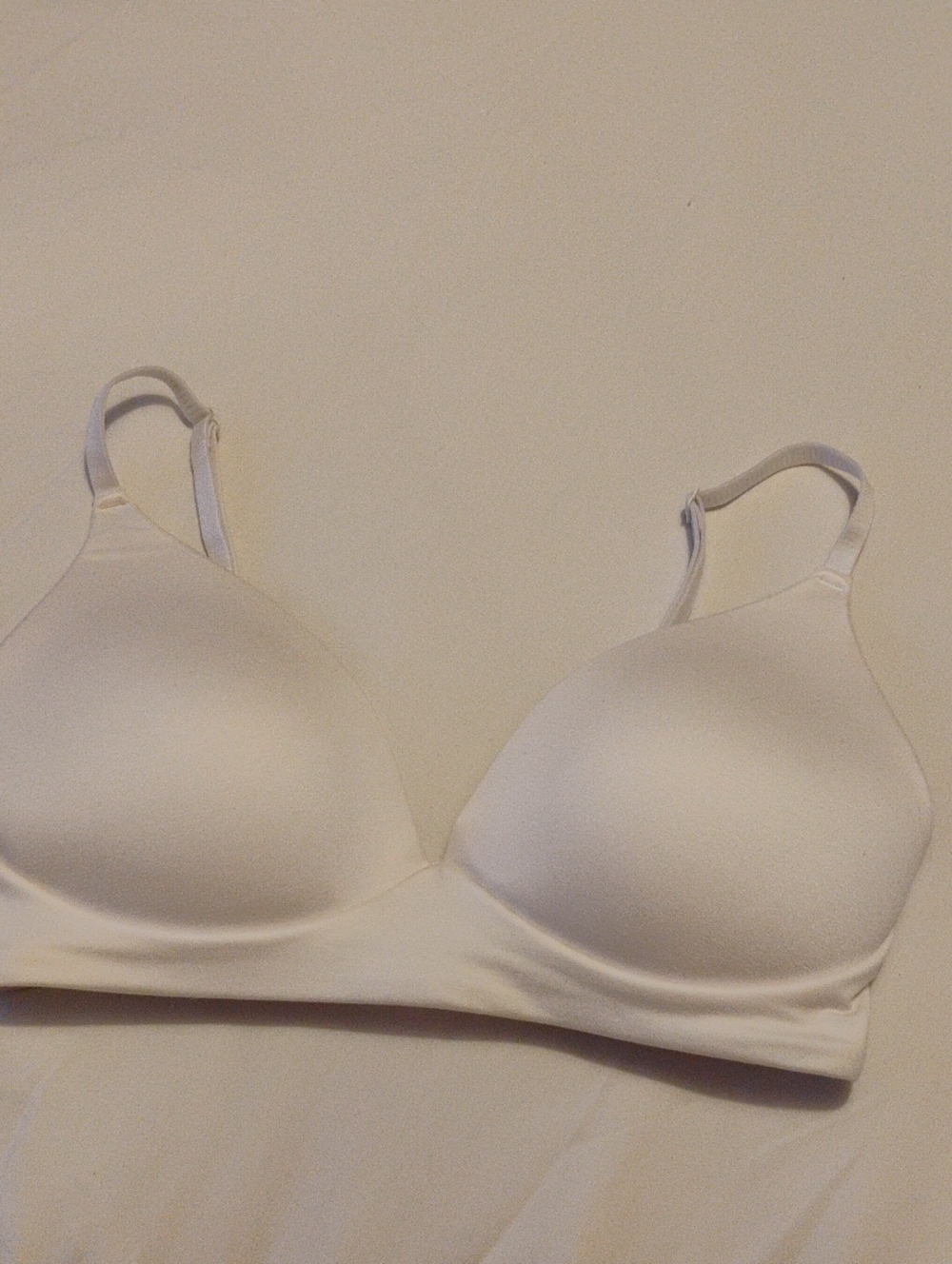 Primark Smooth Wireless Bra - White